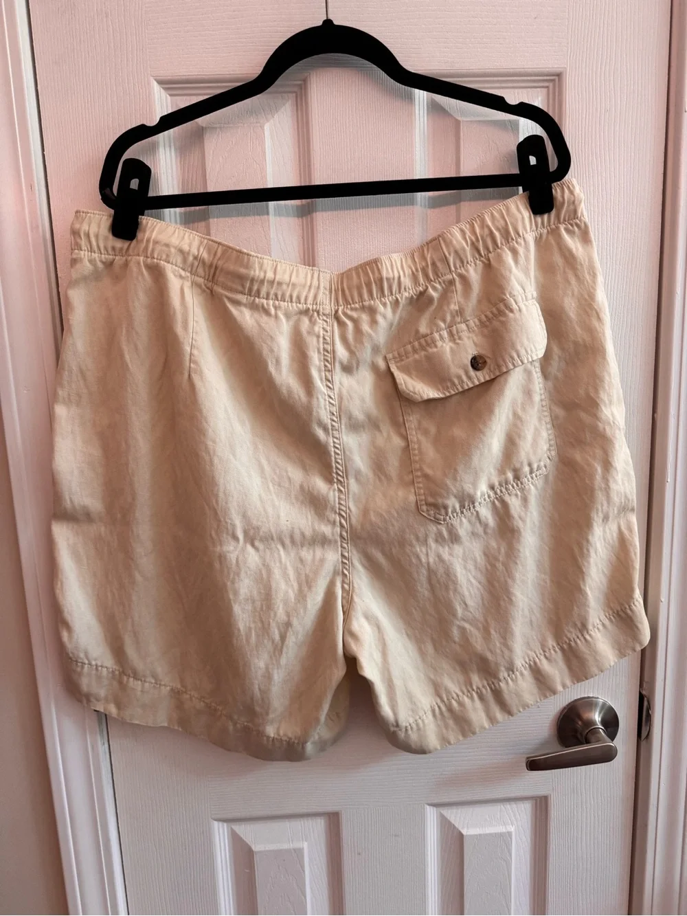 BANANA REPUBLIC Mens Tan Drawstring Shorts Size XL